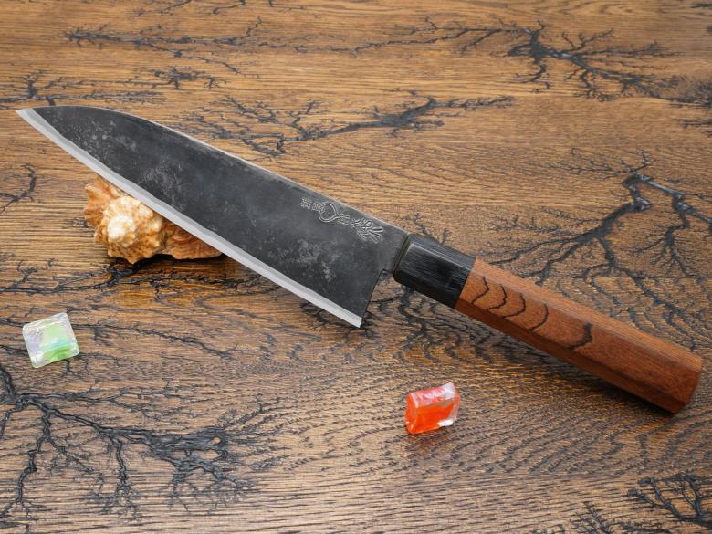 Кухонный нож Takeda, серия HOCHO NAS, Sasanoha 180мм (Small), арт. TA-24N