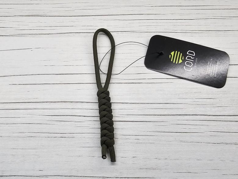 Темляк паракордовый Cord (тип1), Olive (Оливковый), арт. Cord_61535