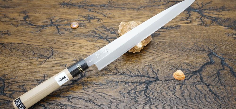 Кухонный нож Fujiwara Kanefusa, серия FKJ, Yanagiba 270мм, VG-5, арт. FKJ-11-V