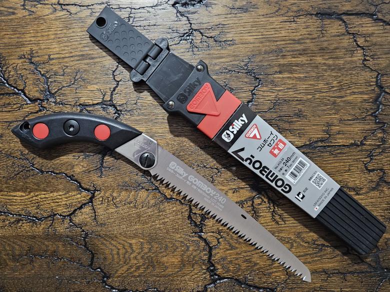 Пила Silky, серия GOMBOY-7, 240мм, 7 зубьев на 30мм, арт. 413-24