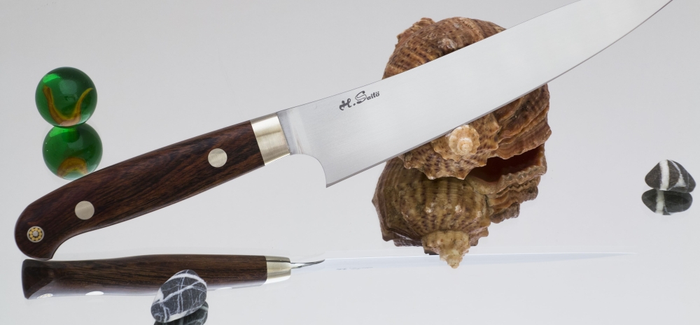 Кухонный нож Hiroshi Saito, Petty 150мм, арт. HS_pe