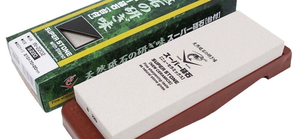 Водный камень Naniwa, серия Super Stone, 220 грит, 210x70x20мм, арт. IN-2202