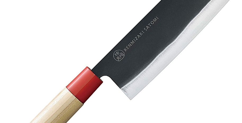 Кухонный нож Shimomura, серия Kenmizaki Satomi, Nakiri 165мм, арт. KZ-102