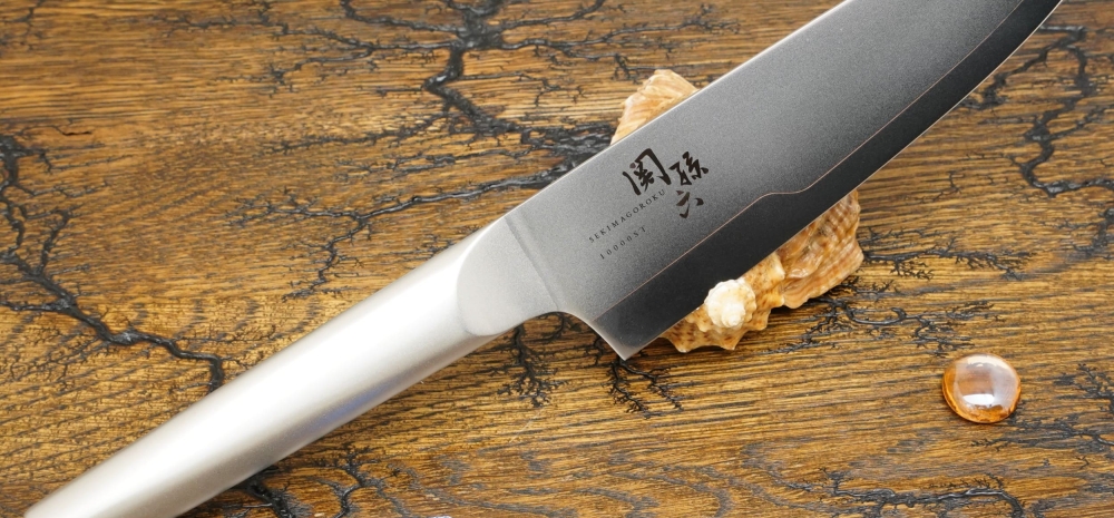 Кухонный нож KAI, серия 10000ST, Santoku 145мм, арт. AB-5291