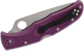 Складной нож Spyderco, серия Endura 4, Flat Ground, Purple FRN Handles, VG-10, Plain, арт. C10FPPR