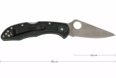 Складной нож Spyderco, серия Delica 4, British Racing Green, FRN Handle, ZDP-189, Plain, арт. C11PGRE