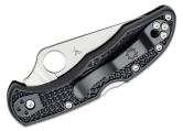 Складной нож Spyderco, серия Delica 4, Flat Ground, Black FRN Handles, VG-10, Plain, арт. C11FPBK