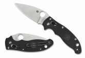 Складной нож Spyderco, серия Manix 2, Black FRN Handles, CTS-BD1, Plain, арт. C101PBK2