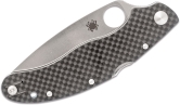 Складной нож Spyderco, серия Caly / Calypso 3.5, Black Carbon Fiber Handle, Laminate ZDP-189 / 420J2, Plain, арт. C144CFPE