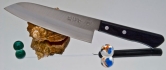 Универсальный широкий овощной нож Kanetsugu Special Santoku 170mm. 3003