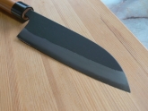 Кухонный нож Shigefusa, серия Kurouchi, Santoku 170мм, (обломан кончик ножа (размер слома 0,5мм)),  арт. Shigefusa_01 -//-