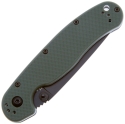 Складной нож Ontario, серия RAT 2 AUS-8, OD Green, черное лезвие, арт. O8861OD