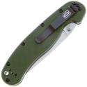 Складной нож Ontario, серия RAT 1 AUS-8, GR Green, арт. O8880GR