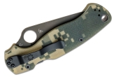 Складной нож Spyderco, серия Para-Military 2, Digital Camo G-10 Handles, CPM S30V, Black Blade, Plain, арт. C81GPCMOBK2