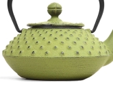 Чугунный чайник IWACHU для чайной церемонии 0,35 л. (зеленый), арт. 12641