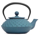 Чугунный чайник IWACHU для чайной церемонии 0,35 л. (голубой), арт. 12341