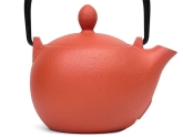 Чугунный чайник IWACHU для чайной церемонии 0,30 л. (оранжевый), арт. 12627