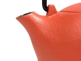 Чугунный чайник IWACHU для чайной церемонии 0,30 л. (оранжевый), арт. 12627