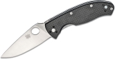 Складной нож Spyderco, серия Tenacious, Black Carbon Fiber Handles, 8Cr13MoV, Plain, арт. C122CFP