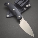 Туристический нож с фиксированным лезвием G.Sakai, Camper En Fixed / ZDP-189, Black FRN, арт. 11555