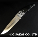 Туристический нож с фиксированным лезвием G.Sakai, Sakura 2 Fixed / VG-10, micarta, арт. 11430