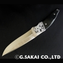 Туристический нож с фиксированным лезвием G.Sakai, Sakura 2 Fixed / VG-10, micarta, арт. 11430