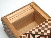 Японская коробка с секретом (Japan Puzzle Box) Yosegi 120x85X50мм, 7 шагов, арт. NSZ-PB-005