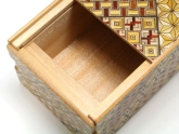 Японская коробка с секретом (Japan Puzzle Box) Yosegi 150x95X64мм, 10 шагов, арт. NSZ-PB-010