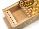 Японская коробка с секретом (Japan Puzzle Box) Yosegi 120x85X50мм, 21 шаг, арт. NSZ-PB-009