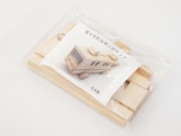 Сборная деревянная игрушка - копилка Yosegi, вагон, арт. NSZ-KIT-03