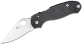 Складной нож Spyderco, серия Para 3, Black G-10 Handles, CPM S30V, Plain, арт. C223GP