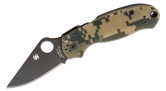 Складной нож Spyderco, серия Para 3, Digital Camo G-10 Handles, CPM S30V, Black Blade, Plain, арт. C223GPCMOBK