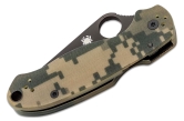 Складной нож Spyderco, серия Para 3, Digital Camo G-10 Handles, CPM S30V, Black Blade, Plain, арт. C223GPCMOBK