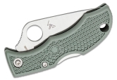 Складной нож Spyderco, серия Ladybug 3, Foliage Green FRN Handles, VG-10, Plain, арт. LFGP3