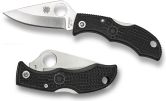 Складной нож Spyderco, серия Ladybug 3, Black FRN Handles, VG-10, Plain, арт. LBKP3