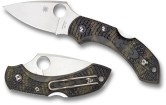 Складной нож Spyderco, серия Dragonfly 2, Camo FRN Handle, VG-10, Plain, арт. C28ZFPGR2