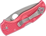 Складной нож Spyderco, серия Native 5, Pink FRN Handles, CPM S30V, Plain, арт. C41PPN5