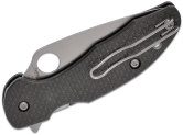 Складной нож Spyderco, серия Mantra 3, Carbon Fiber / G-10 Laminate, CPM S30V, Plain, арт. C233CFP