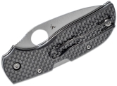 Складной нож Spyderco, серия Chaparral, Black Carbon Fiber Handle, CTS-XHP, Plain, арт. C152CFP