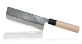 Кухонный нож Tojiro, серия Japanese Knife, Nakiri 165мм, Shirogami, Kurouchi, арт. F-699