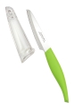 Кухонный нож Suncraft Petty 95мм (зеленый) с чехлом, арт. FC-103