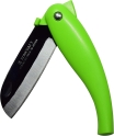 Складной кухонный нож Suncraft Petty 70мм (зеленый), арт. FC-106