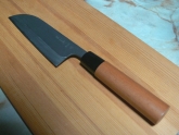 Кухонный нож Shigefusa, серия Kurouchi, Santoku 180мм, арт. Shigefusa_10