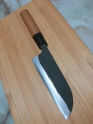 Кухонный нож Shigefusa, серия Kurouchi, Santoku 180мм, арт. Shigefusa_10