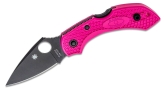 Складной нож Spyderco, серия Dragonfly 2, Pink FRN Handle, CPM S30V, Black Blade, Plain, арт. C28FPPNS30VBK2