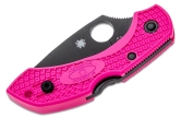 Складной нож Spyderco, серия Dragonfly 2, Pink FRN Handle, CPM S30V, Black Blade, Plain, арт. C28FPPNS30VBK2