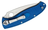 Складной нож Spyderco, серия Resilience, Blue FRN Handle, SPM S35VN, Part Serrated, арт. C142PSBL