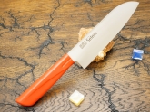 Кухонный нож Kanetsugu, серия Color Select, Santoku 165мм, Red, арт. 3013-RE