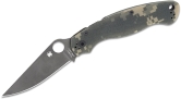 Складной нож Spyderco, серия Military, Digital Camo G-10 Handles, CPM S30V, Black Blade, Plain, арт. C36GPCMOBK2