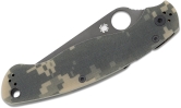 Складной нож Spyderco, серия Military, Digital Camo G-10 Handles, CPM S30V, Black Blade, Plain, арт. C36GPCMOBK2